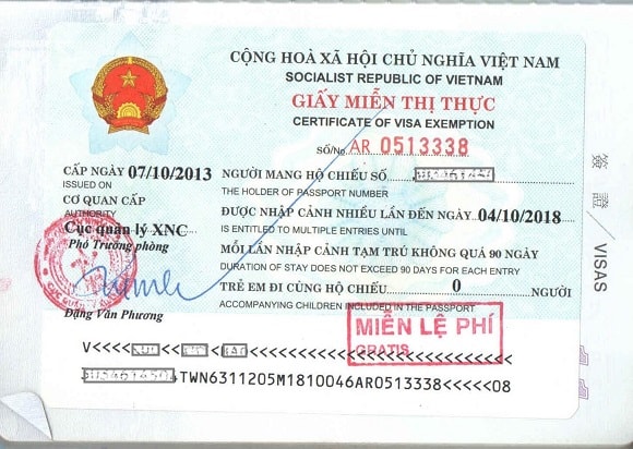 5 year Vietnam visa for Danish citizens