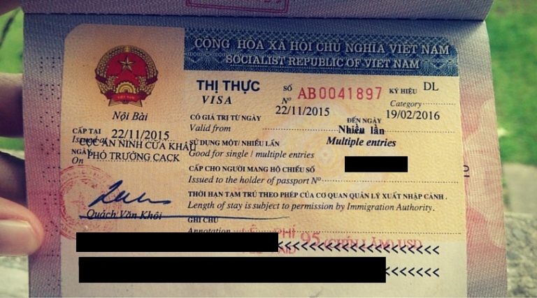 Vietnam visa service fees for Danish citizens