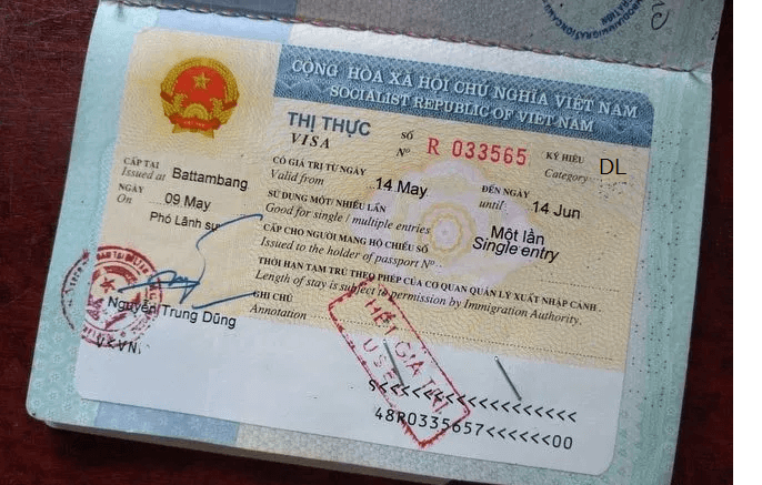 Vietnam Tourist Visa for Danish passport holders 